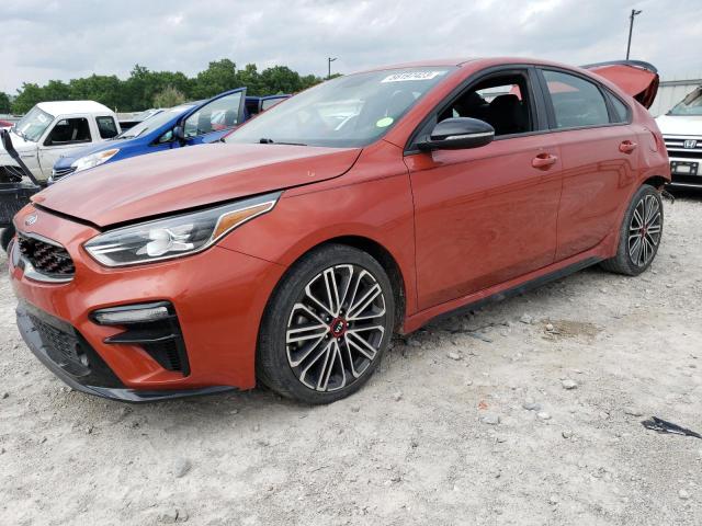 3KPF44AC9LE159108 - 2020 KIA FORTE GT ORANGE photo 1