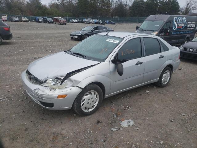 1FAFP34N57W274210 - 2007 FORD FOCUS ZX4 SILVER photo 2