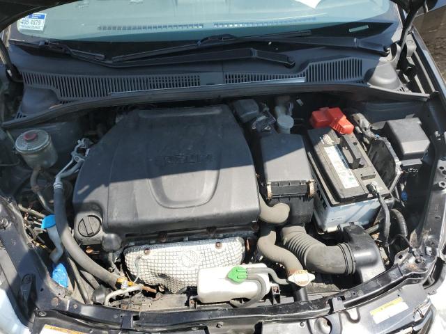 JS2YB5A38C6306048 - 2012 SUZUKI SX4 BLACK photo 11