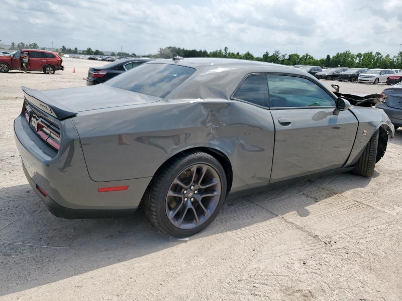 2C3CDZFJ1PH621537 - 2023 DODGE CHALLENGER R/T SCAT PACK GRAY photo 3