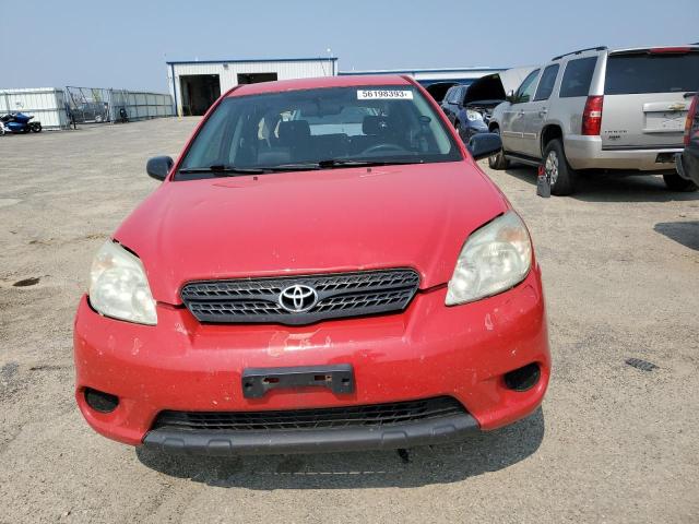 2T1KR32E56C573807 - 2006 TOYOTA COROLLA MA XR RED photo 5