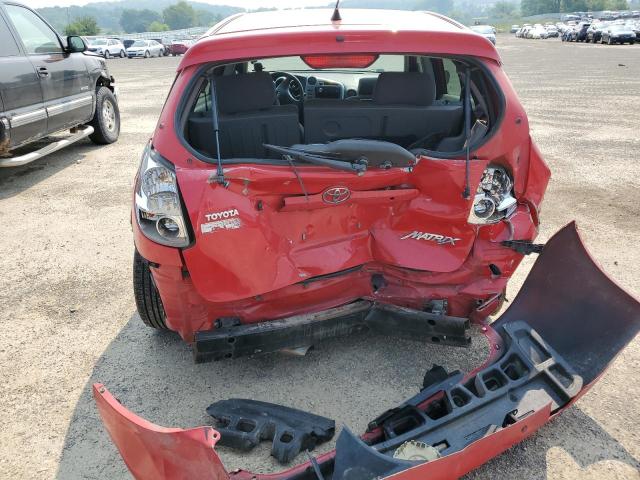 2T1KR32E56C573807 - 2006 TOYOTA COROLLA MA XR RED photo 6