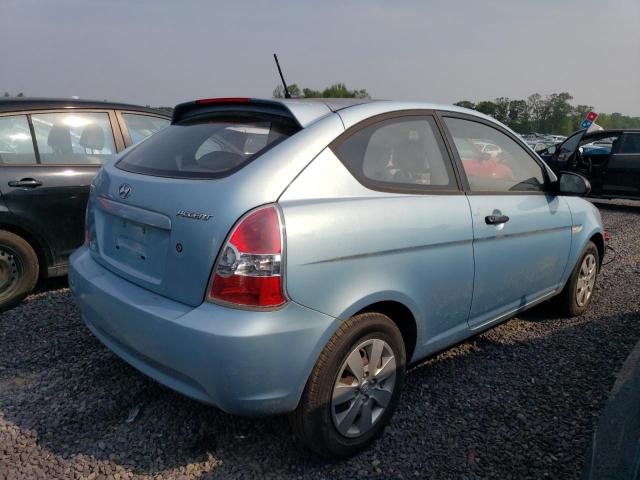 KMHCM36C89U109229 - 2009 HYUNDAI ACCENT GS BLUE photo 3