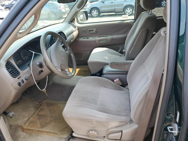 5TBBT4419YS001207 - 2000 TOYOTA TUNDRA ACCESS CAB 绿色 照片 7