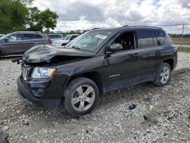 1C4NJDEB9DD190125 - 2013 JEEP COMPASS LATITUDE BLACK photo 1