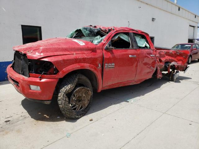 3C6UR5FLXDG602998 - 2013 RAM 2500 LARAMIE RED photo 1