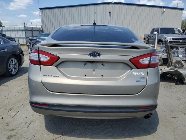 3FA6P0HD4FR221127 - 2015 FORD FUSION SE SILVER photo 6