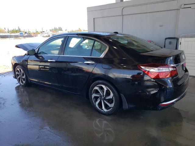 1HGCR2F87HA054625 - 2017 HONDA ACCORD EXL BLACK photo 2