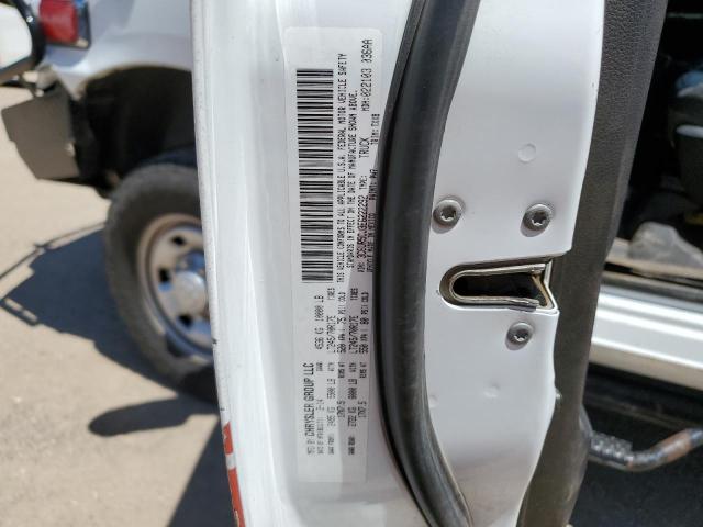 3C6UR5CJ3EG222292 - 2014 RAM 2500 ST WHITE photo 12