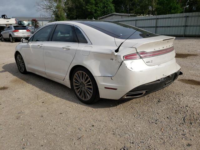 3LN6L2GK6DR802722 - 2013 LINCOLN MKZ WHITE photo 2