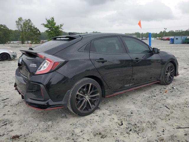 SHHFK7H93LU209611 - 2020 HONDA CIVIC SPORT TOURING BLACK photo 3