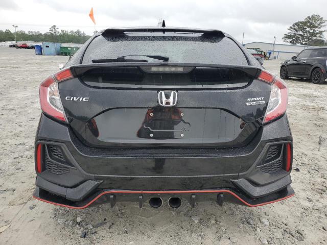 SHHFK7H93LU209611 - 2020 HONDA CIVIC SPORT TOURING BLACK photo 6