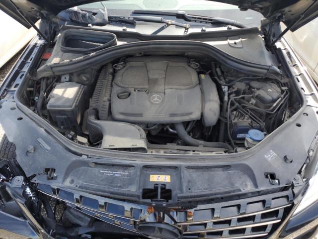 4JGDA5HB7FA561196 - 2015 MERCEDES-BENZ ML 350 4MATIC BLACK photo 12