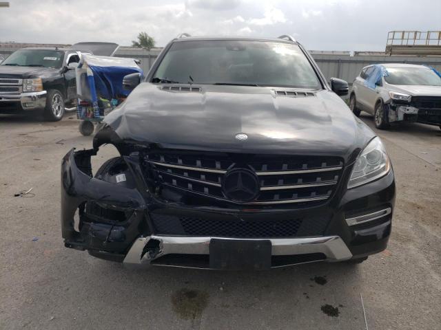 4JGDA5HB7FA561196 - 2015 MERCEDES-BENZ ML 350 4MATIC BLACK photo 5