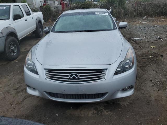 JN1CV6EK8FM871521 - 2015 INFINITI Q60 JOURNEY SILVER photo 5