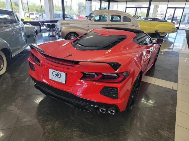 1G1Y72D44L5111609 - 2020 CHEVROLET CORVETTE STINGRAY 2LT RED photo 4