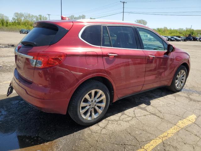 LRBFXBSAXHD038670 - 2017 BUICK ENVISION ESSENCE أحمر صورة 3