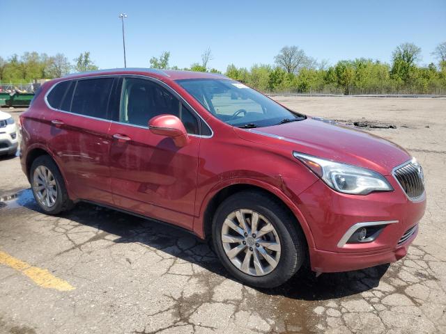 LRBFXBSAXHD038670 - 2017 BUICK ENVISION ESSENCE أحمر صورة 4