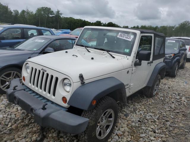 1J4AA2D13AL146306 - 2010 JEEP WRANGLER SPORT WHITE photo 1