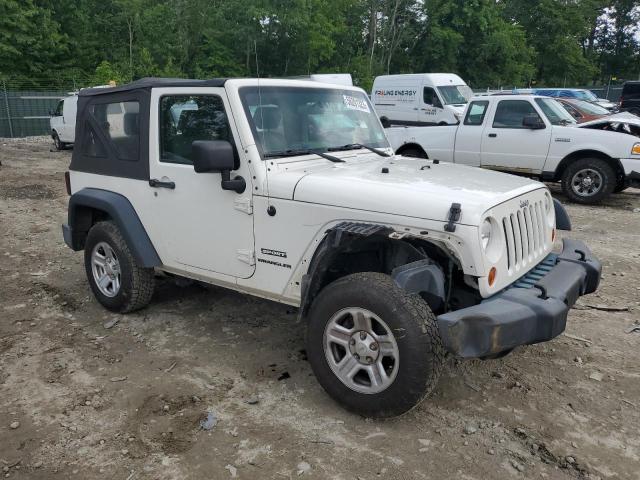 1J4AA2D13AL146306 - 2010 JEEP WRANGLER SPORT WHITE photo 4