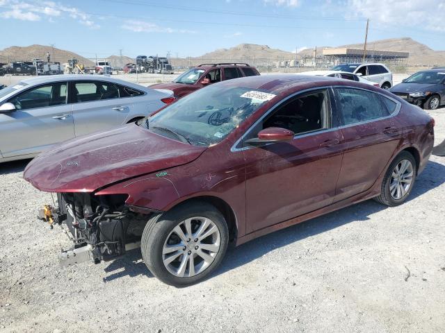 1C3CCCAB7GN149416 - 2016 CHRYSLER 200 LIMITED BURGUNDY photo 1