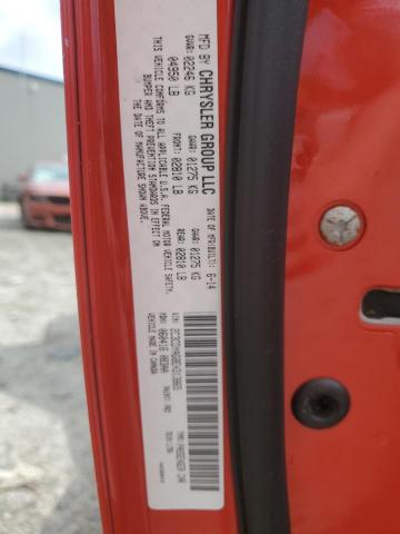 2C3CDYAG8EH313865 - 2014 DODGE CHALLENGER SXT RED photo 12