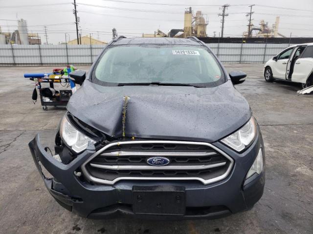 MAJ3S2GE2KC266549 - 2019 FORD ECOSPORT SE GRAY photo 5