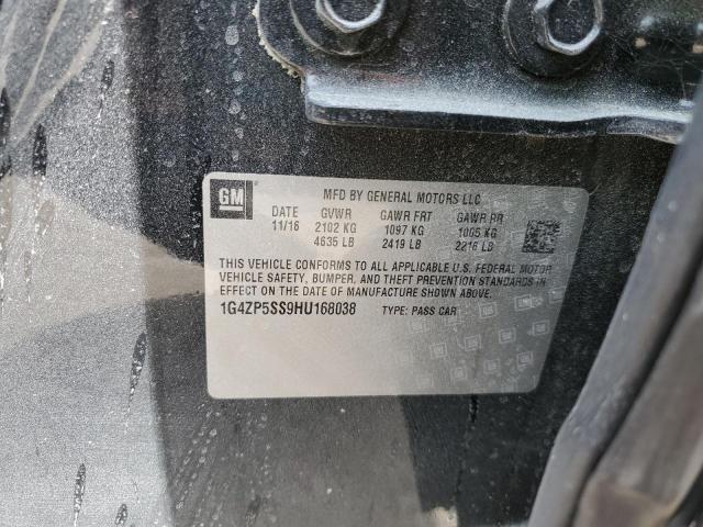 1G4ZP5SS9HU168038 - 2017 BUICK LACROSSE ESSENCE Qara foto 12