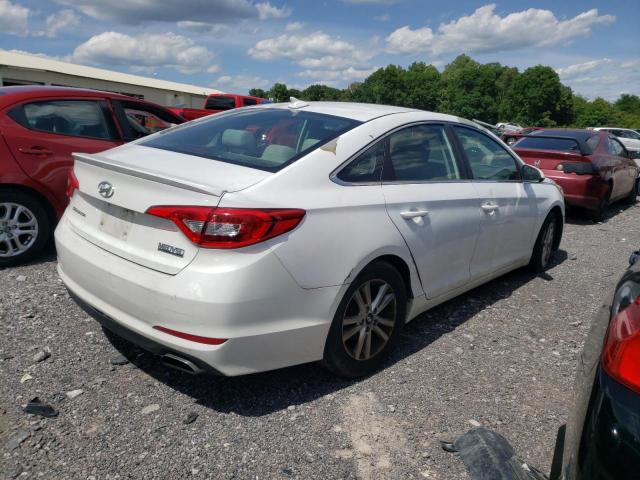 5NPE24AF4HH452364 - 2017 HYUNDAI SONATA SE WHITE photo 3