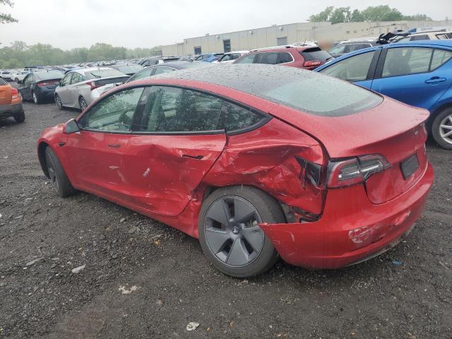 5YJ3E1EB7NF275002 - 2022 TESLA MODEL 3 黑色 照片 2