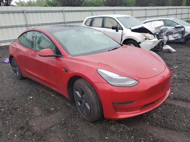 5YJ3E1EB7NF275002 - 2022 TESLA MODEL 3 黑色 照片 4