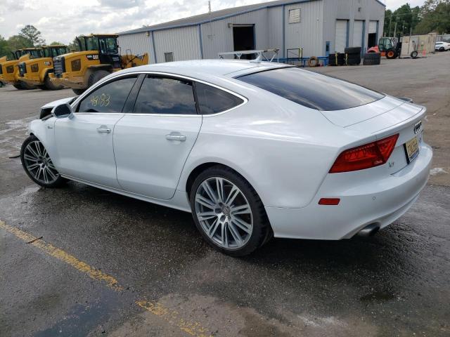 WAUWGAFC1FN006413 - 2015 AUDI A7 PREMIUM PLUS WHITE photo 2