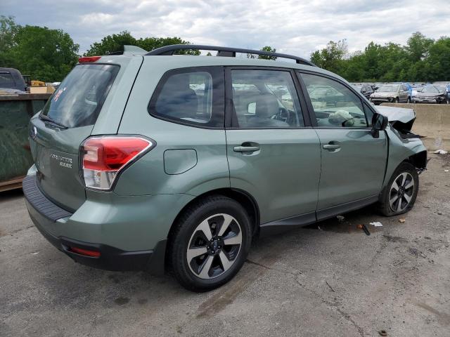 JF2SJABC1HH588878 - 2017 SUBARU FORESTER 2.5I GREEN photo 3