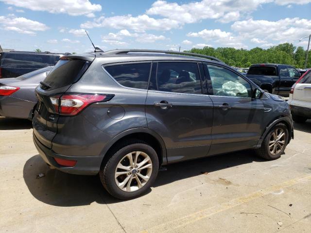 1FMCU9GD2JUC46200 - 2018 FORD ESCAPE SE GRAY photo 3