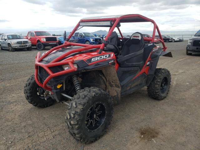 4XAVBE876FB941472 - 2015 POLARIS RZR S 900 EPS RED photo 2