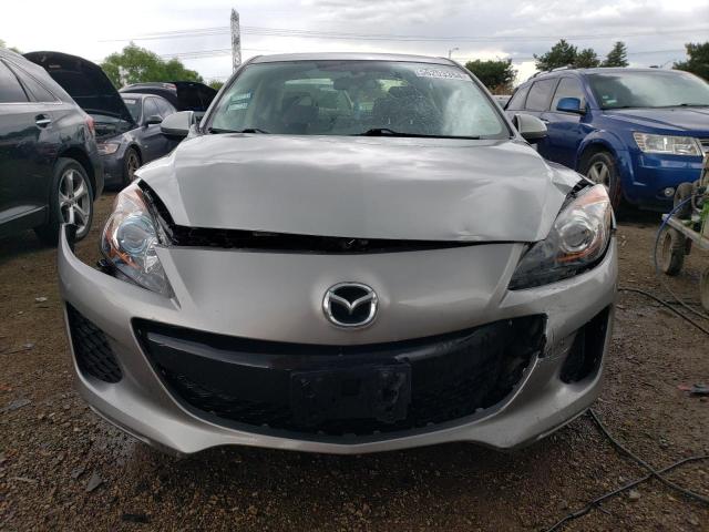 JM1BL1UP2D1757513 - 2013 MAZDA 3 I GRAY photo 5