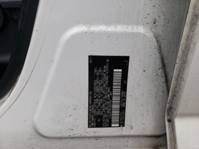 JTLZE4FE9CJ001962 - 2012 TOYOTA SCION XB 白色 照片 12