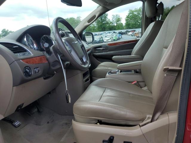 2C4RC1BG6DR805589 - 2013 CHRYSLER TOWN & COU TOURING 红色 照片 7