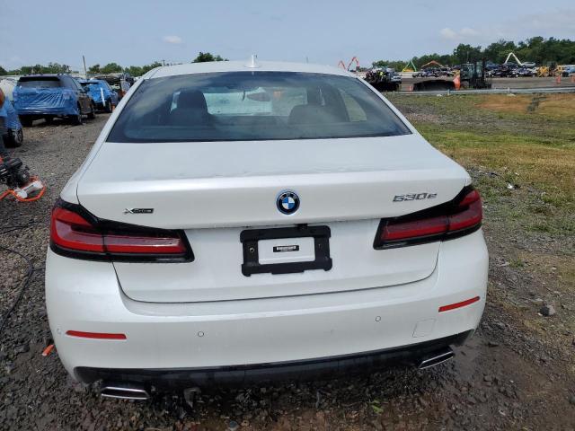 WBA33AG08PCM49416 - 2023 BMW 530XE WHITE photo 6