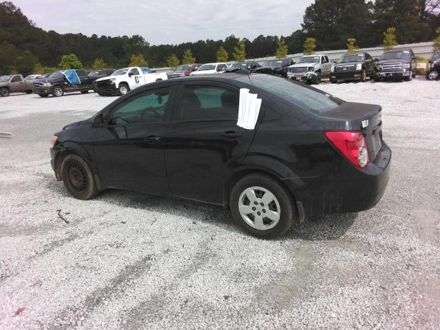 1G1JA5SH1F4135192 - 2015 CHEVROLET SONIC LS BLACK photo 2