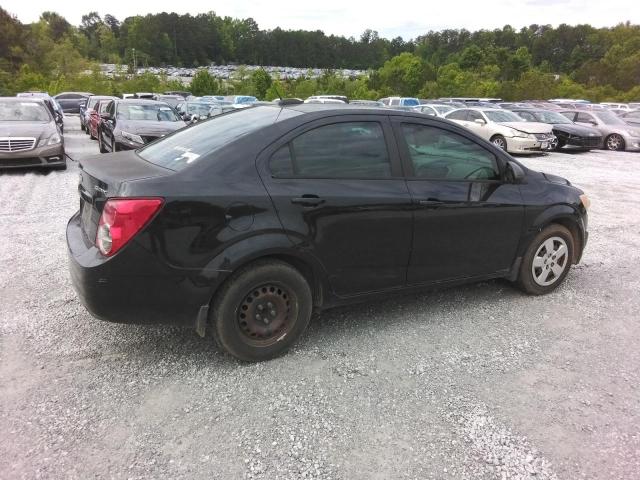1G1JA5SH1F4135192 - 2015 CHEVROLET SONIC LS BLACK photo 3