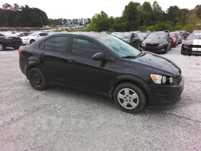 1G1JA5SH1F4135192 - 2015 CHEVROLET SONIC LS BLACK photo 4