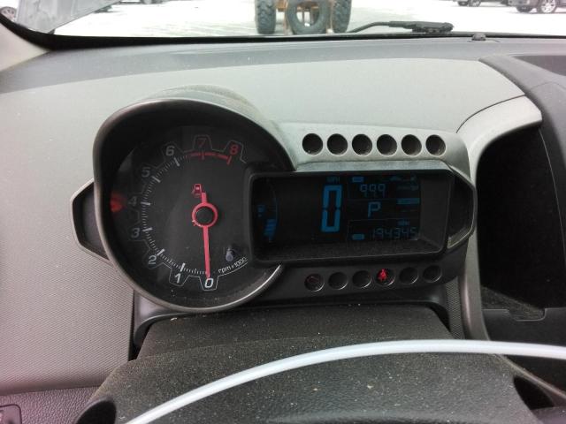 1G1JA5SH1F4135192 - 2015 CHEVROLET SONIC LS BLACK photo 9