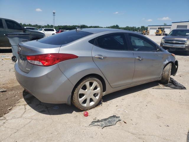 KMHDH4AE6CU324140 - 2012 HYUNDAI ELANTRA GLS SILVER photo 3