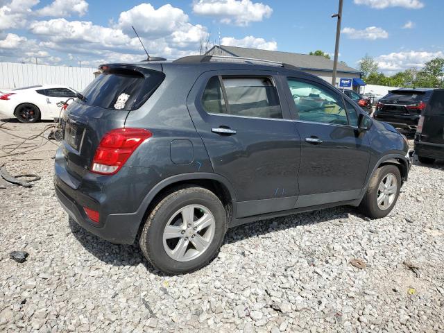 KL7CJLSB6JB726880 - 2018 CHEVROLET TRAX 1LT GRAY photo 3