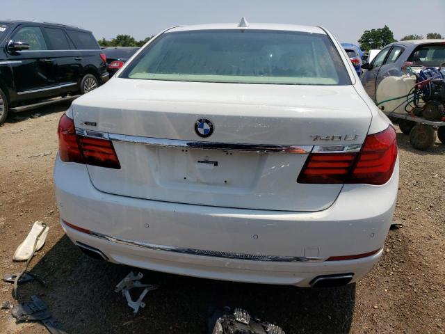 WBAYF4C56DDE23521 - 2013 BMW 740 LXI WHITE photo 6