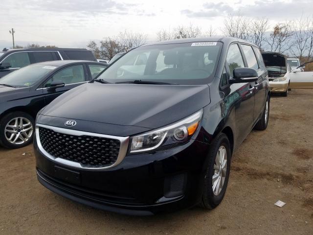 KNDMA5C17G6113161 - 2016 KIA SEDONA L  photo 2