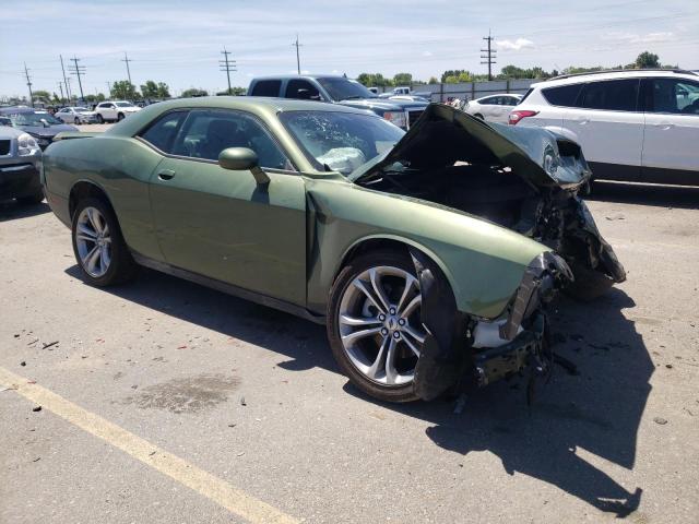 2C3CDZJG4NH181774 - 2022 DODGE CHALLENGER GT GREEN photo 4