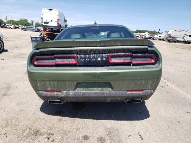 2C3CDZJG4NH181774 - 2022 DODGE CHALLENGER GT GREEN photo 6