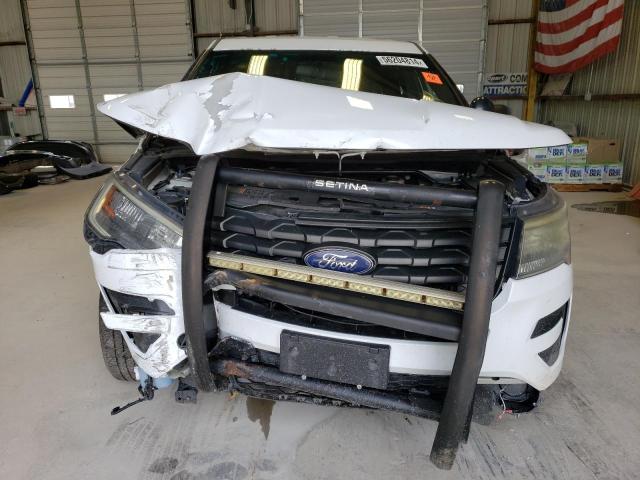 1FM5K8AR3HGC10053 - 2017 FORD EXPLORER POLICE INTERCEPTOR 白色 照片 5